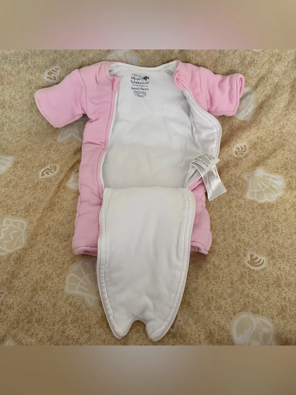Baby Merlin’s Magic Sleepsuit Pink Size Small 3-6M